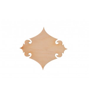 Drewniany dekor  do decoupage