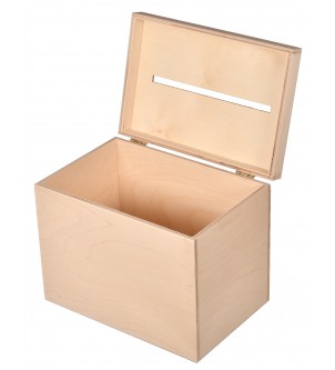 Drewniane pudełko skrzynka na koperty wesele