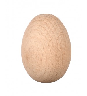 Drewniane jajko 6cm WIELKANOC
