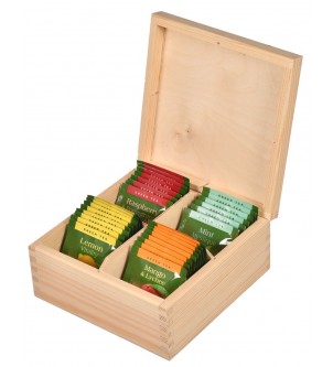 Box with four compartments...