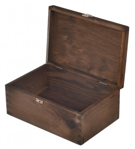 Skrzynka pudełko drewniane 30x20x13cm