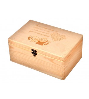 Pudełko drewniane Dzień Babci prezent grawer