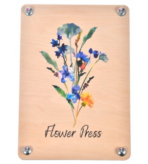 Praska do suszenia kwiatów|  z nadrukiem UV | Flower Press