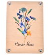 Praska do suszenia kwiatów|  z nadrukiem UV | Flower Press