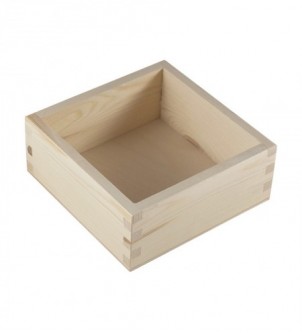 Drewniane pudełko na przyprawy zioła