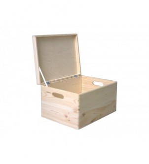 Drewniane pudełko w II gatunku 40x30x23cm
