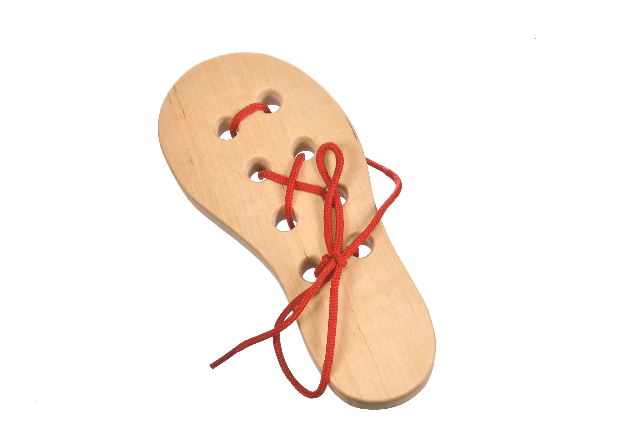 Bucik do nauki wiązania sznurówek