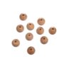 Korale z drewna bukowego 1cm komp.10 szt