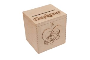 Pudełko na koperty życzenia ślub wesele