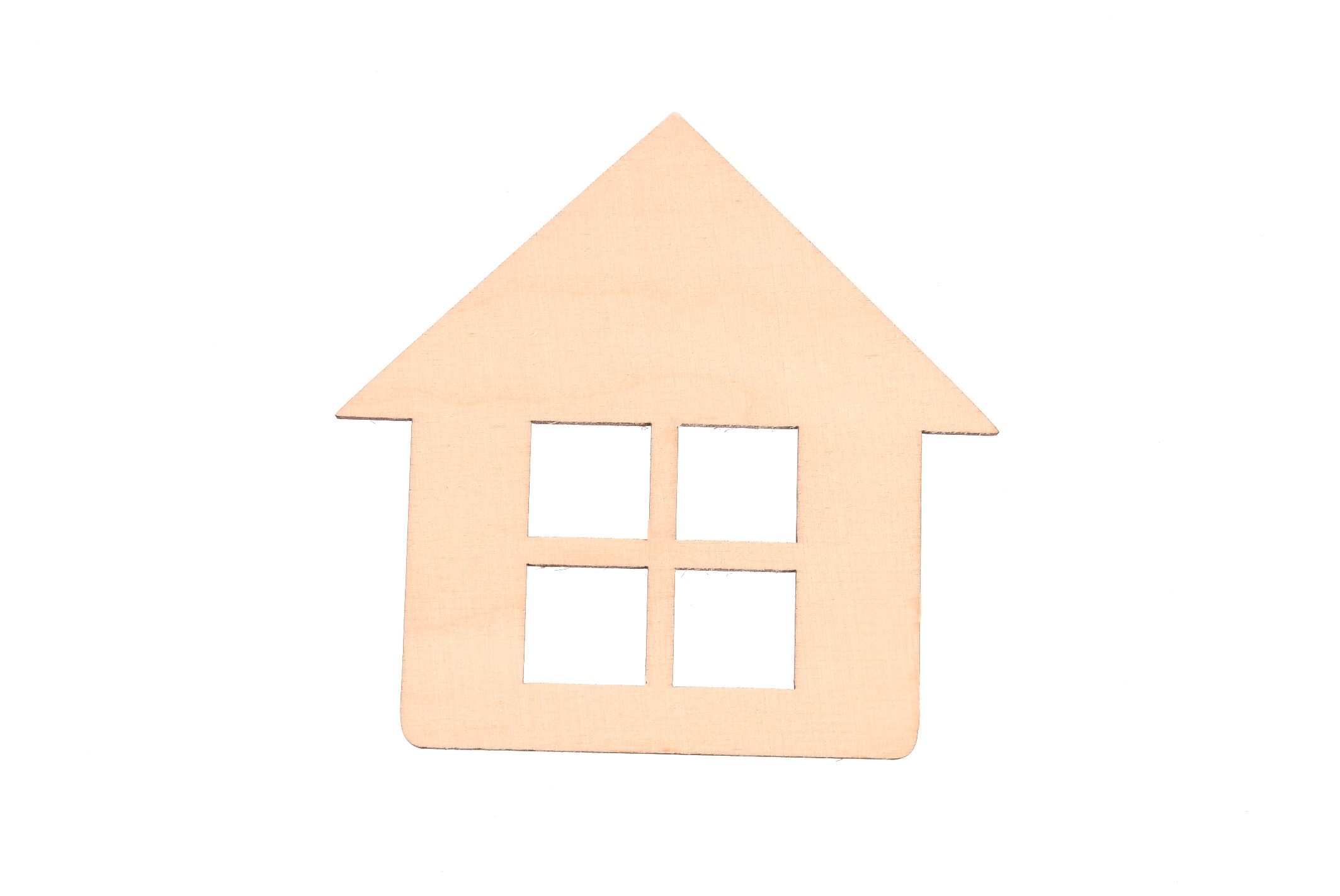 Dekor drewniany domek scrapki