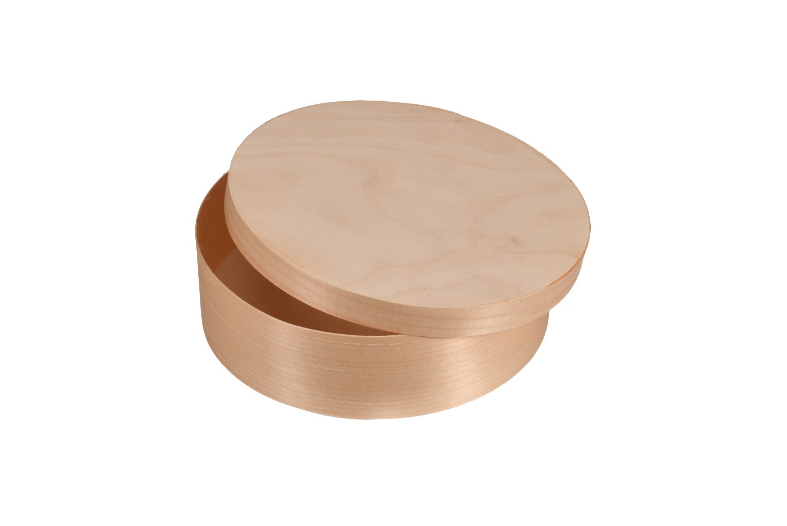 Drewniane pudełko okrągłe 20cm
