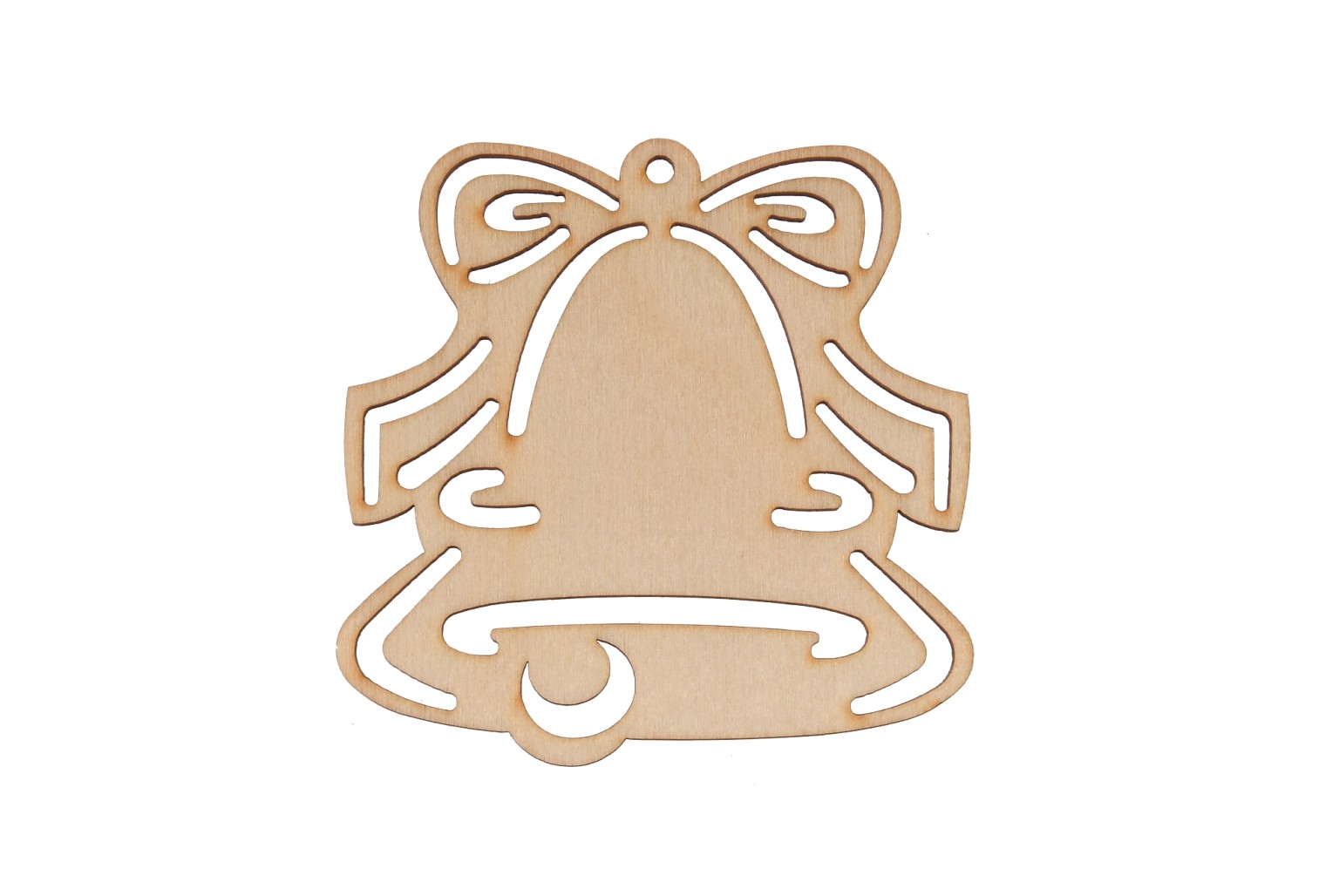 Zawieszka dzwonek z kokardką