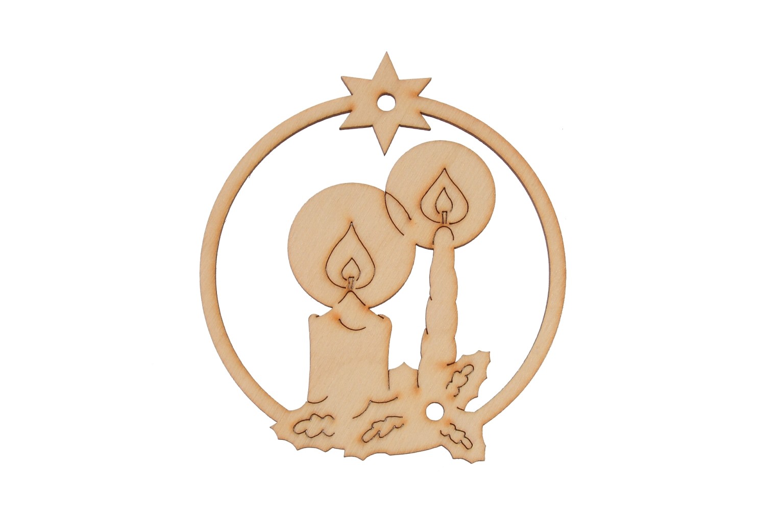 Bombka na choinkę zawieszka świece