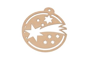 Bombka choinkowa gwiazda zawieszka