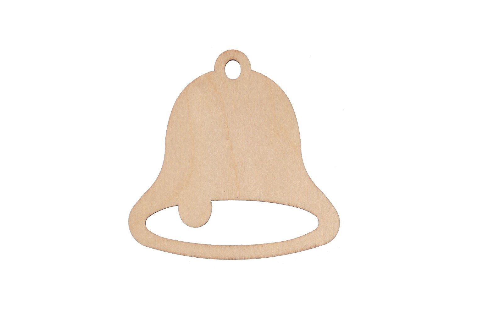 Zawieszka drewniana na choinkę dzwonek