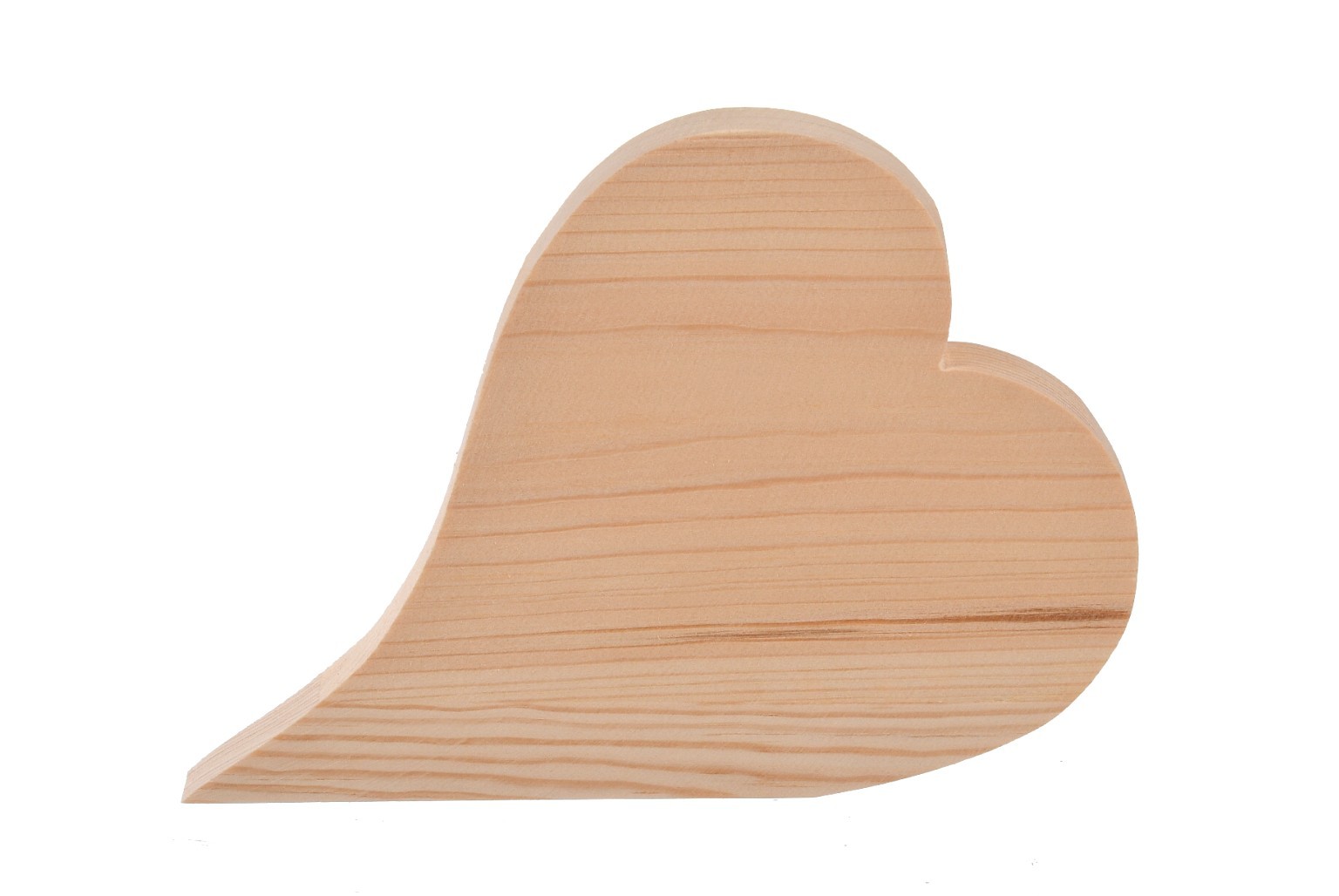 Serce drewniane dekor decoupage