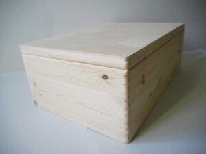 Skrzynka drewniana pojemnik 60x40x23cm