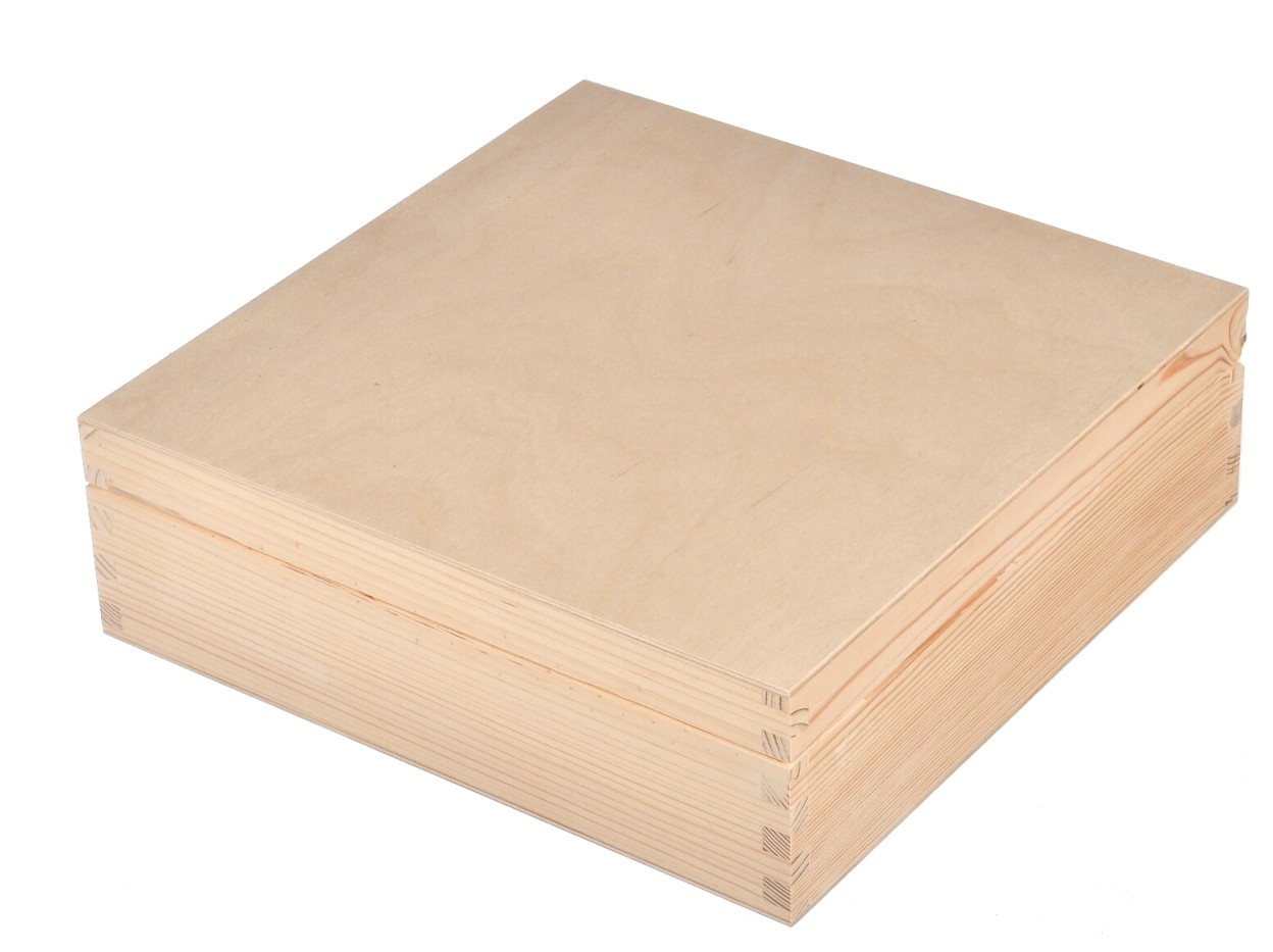 Pudełko drewniane Decoupage