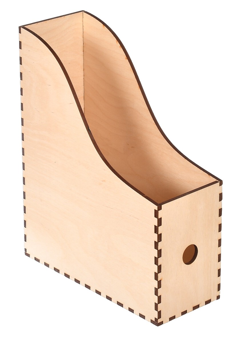 Drewniany organizer na dokumenty