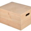 Skrzynka drewniana z pokrywą 40x30x23cm