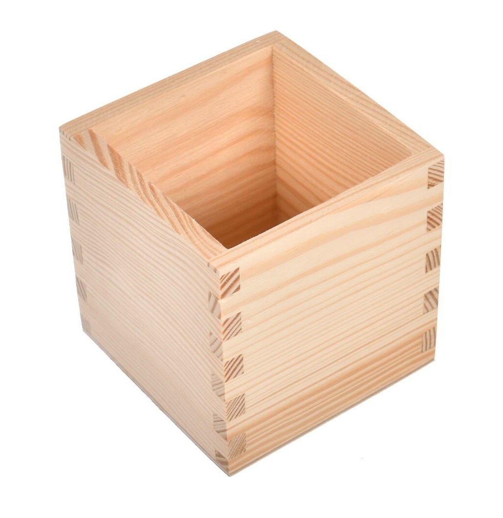 Drewniany organizer przybornik na biurko