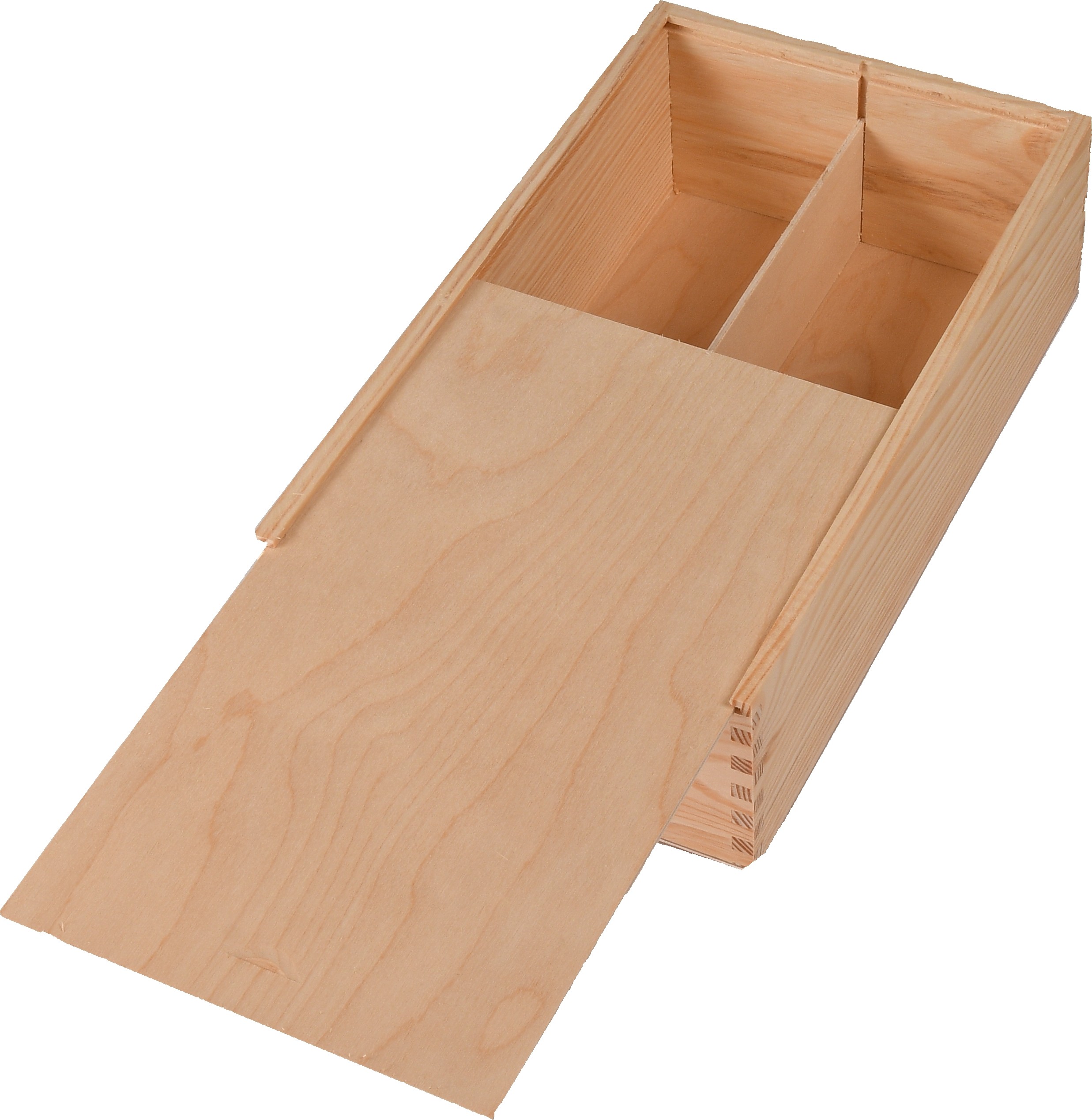 Drewniane pudełko na wino 2 butelki