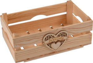 Skrzynka na owoce, warzywa, podziękowania