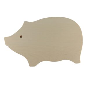 Drewniana deska do krojenia świnka