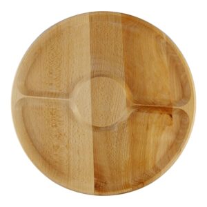 Drewniana deska na przekąski patera