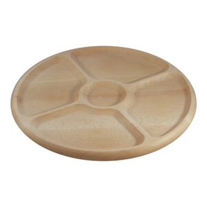 Taca drewniana na 5 przegród