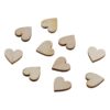 Serce drewniane komplet 10szt