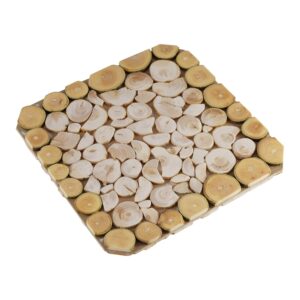 Podkładka drewniana pod gorące naczynia dwustronna