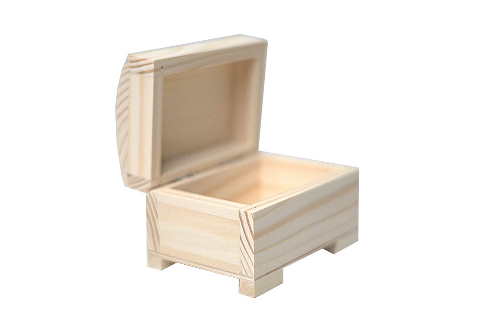 Szkatułka drewniana do decoupage 10cm