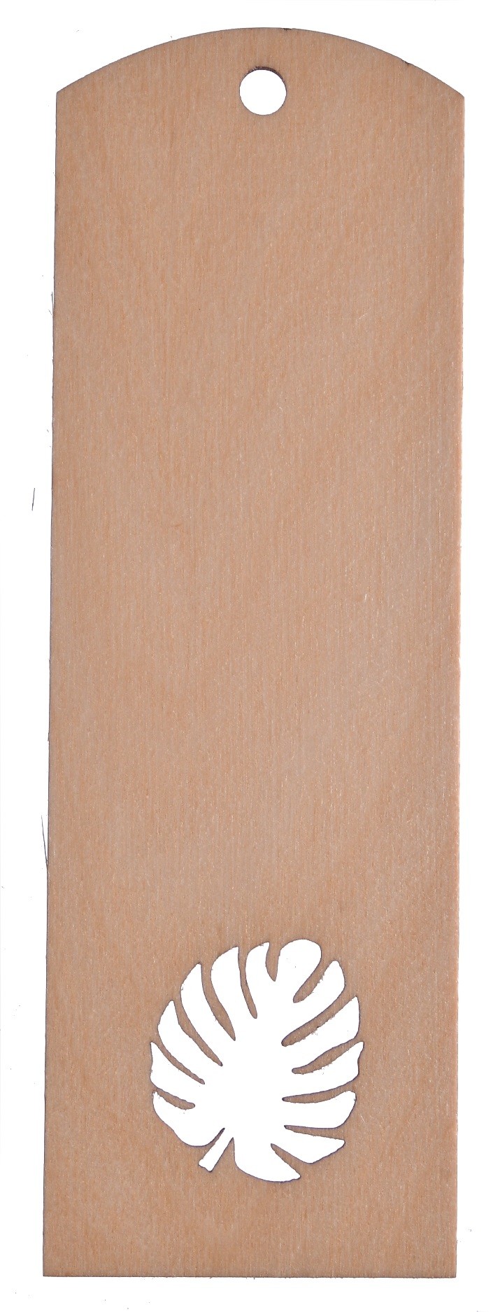 Zakładka do książki z motywem liścia monstery