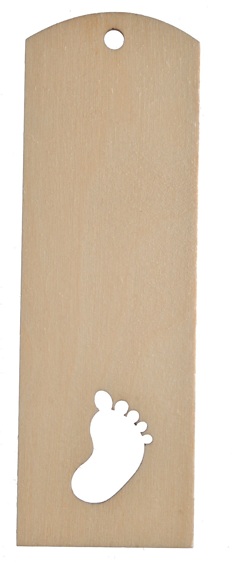 Zakładka do książki z motywem stopy