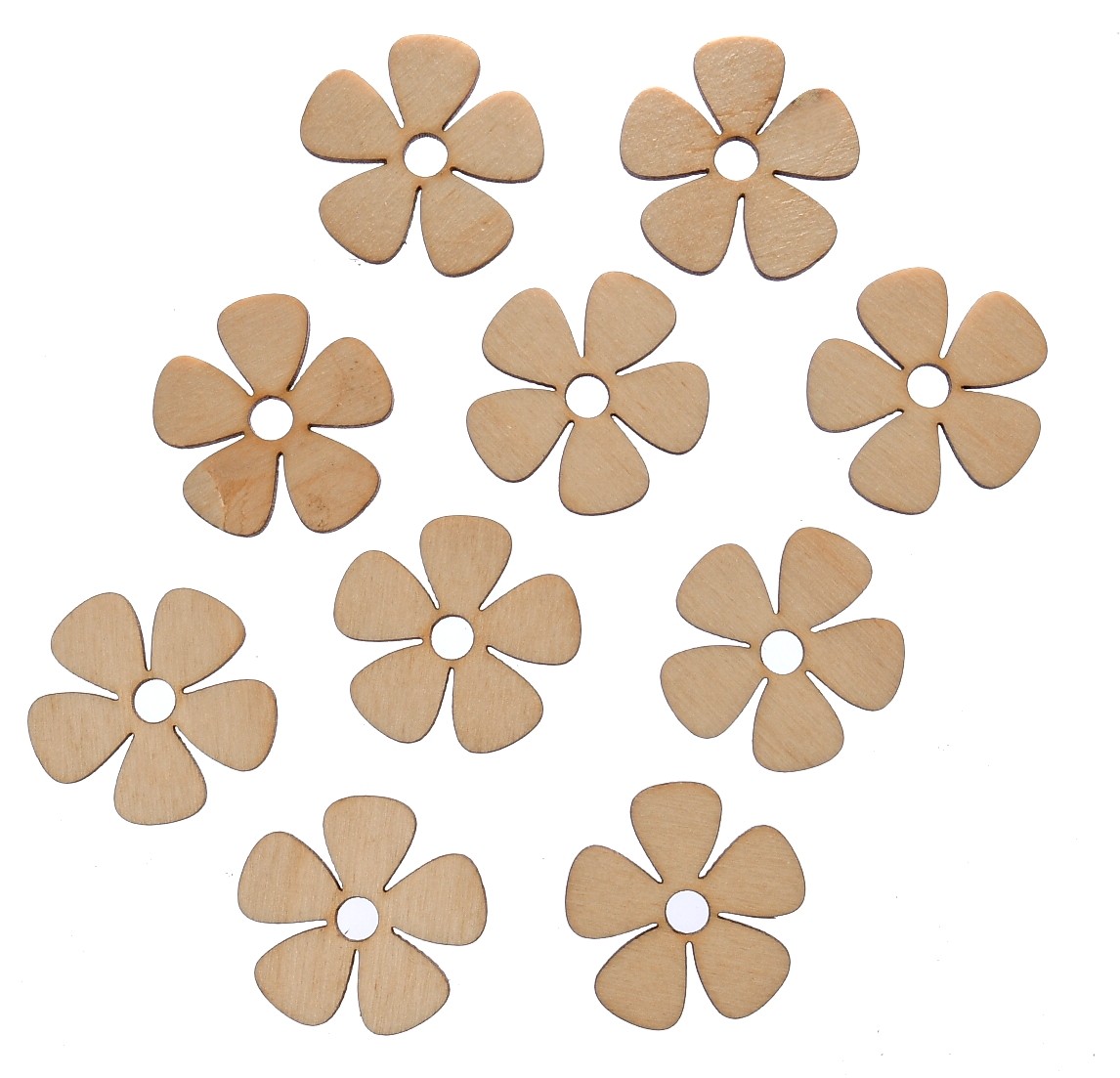 Skrapki kwiaty 10 szt w komplecie