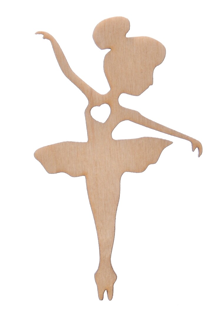 Baletnica ozdoba do decoupage B-1