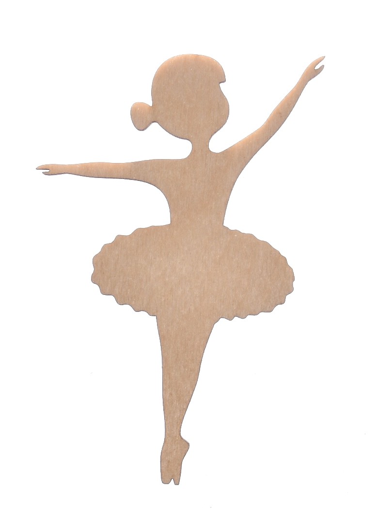 Baletnica ozdoba do decoupage B-4