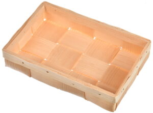 Koszyk drewniany opakowanie na prezent