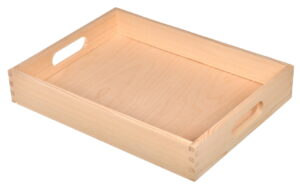 Tacka drewniana kelnerska 40x30cm