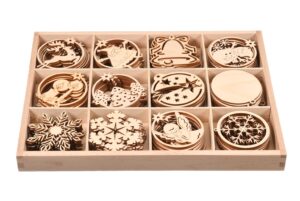 Bombki 120szt komplet z skrzynką