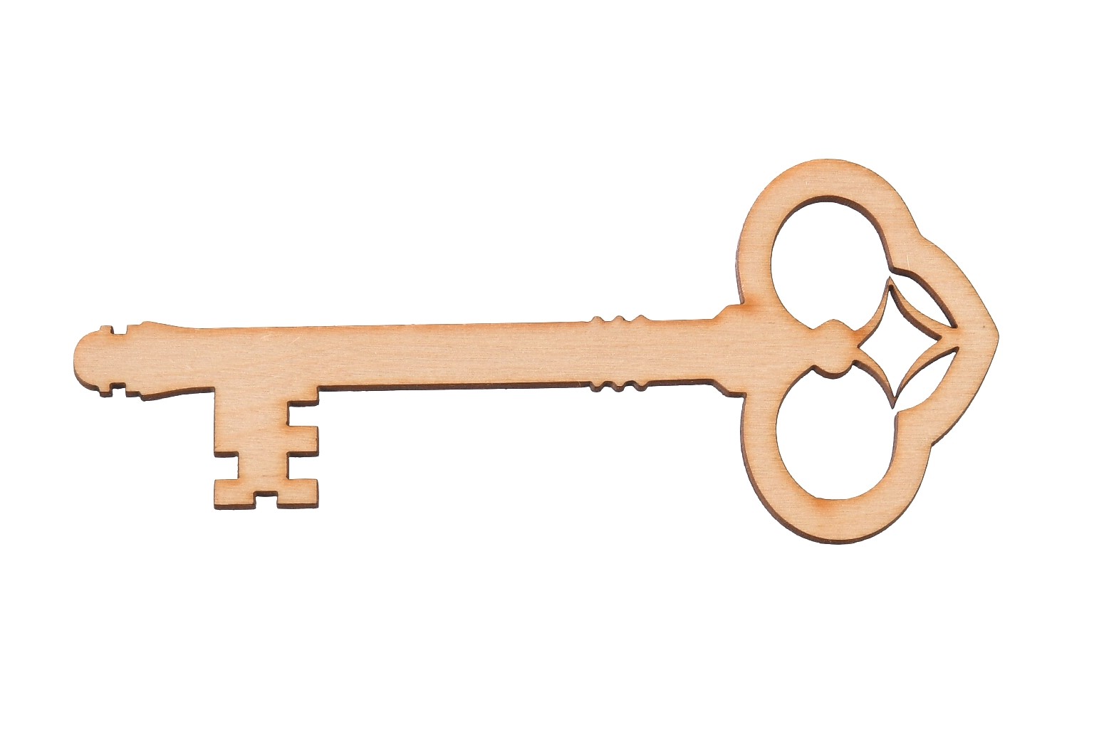 Klucz z sklejki mały 14cm