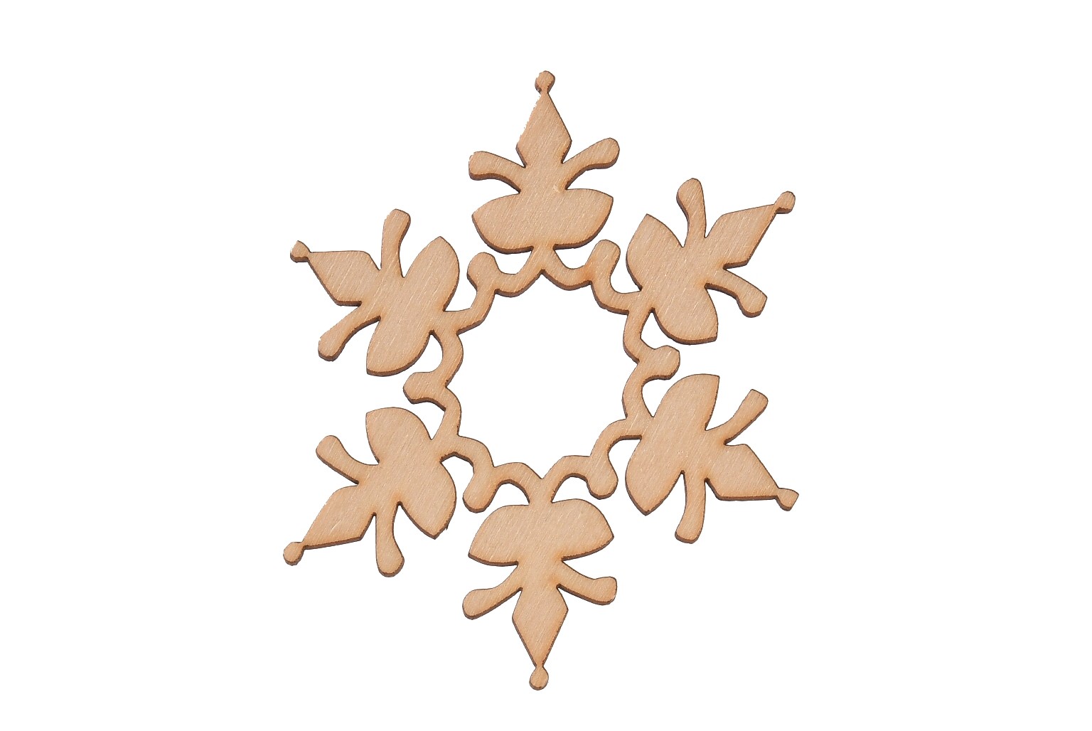 Dekor drewniany śnieżynka