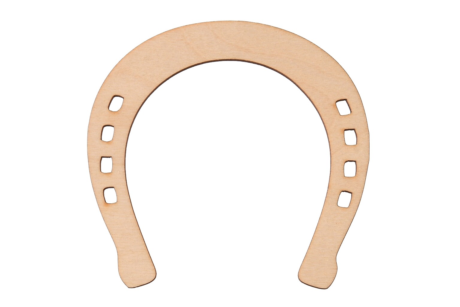 Podkowa drewniana dekor do decoupage