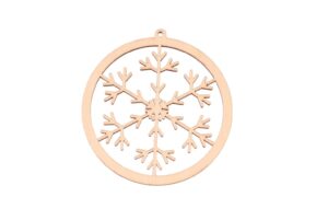 Bombka choinkowa płatek śniegu