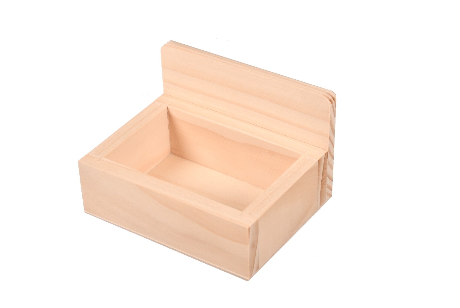 Wizytownik drewniany wizytówki decoupage