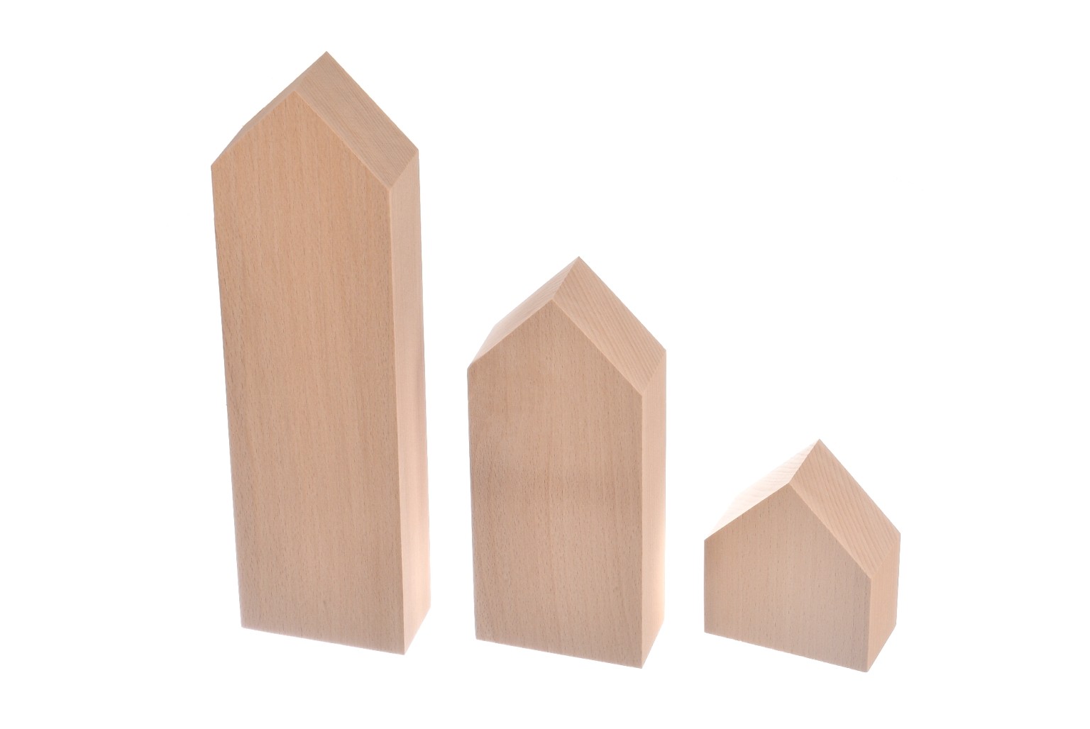 Domki skandynawskie komplet 3szt.