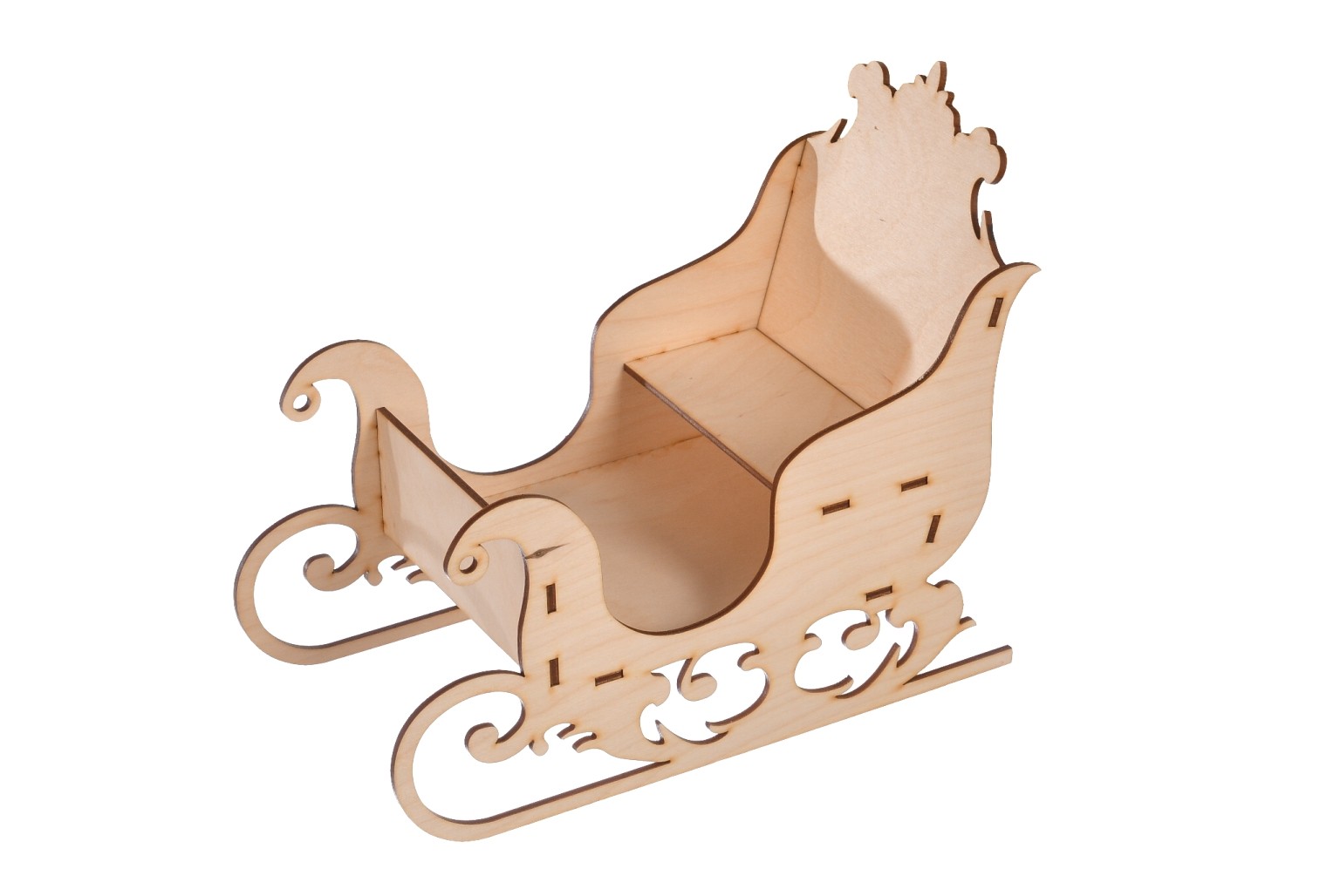 Ozdoba drewniana Boże Narodzenie sanie