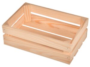 Skrzynka drewniana na prezenty opakowanie eko