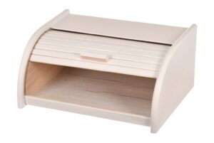 Chlebak drewniany kolor biały